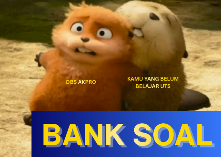 BANK SOAL UTS PIPAM